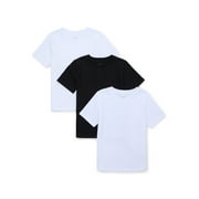 Garanimals Toddler Boy Core Short Sleeve T-Shirts Multipack, 3-Pack, Sizes 18M-5T